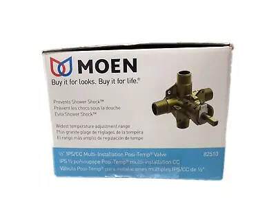 MOEN Brass Rough-In Posi-Temp Pressure-Balancing Cycling Tub And Shower Valve • $49.95