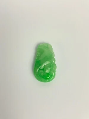$225 • Buy A Vintage Jade Carved Pendant