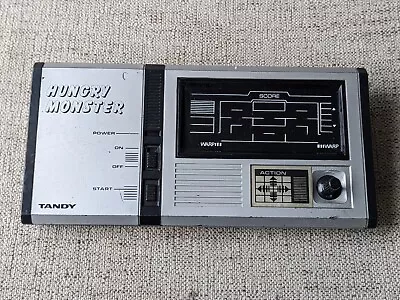 Vintage Tandy Hungry Monster Handheld Electronic Video Game • $21.04