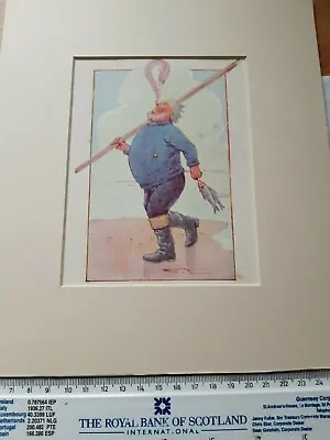 Alice In Wonderland Print - Margaret Tarrant In Card Frame • £9.99
