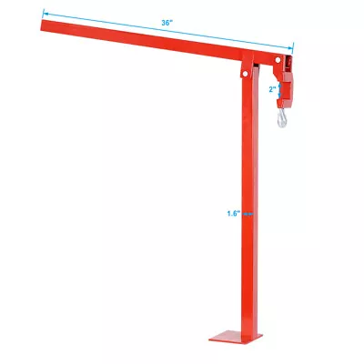 $39.99 • Buy T Post Puller Fence Post Puller 36in Fence Post Puller Steel  T Post Remover Red