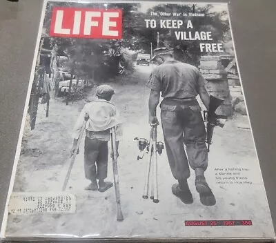 Life Magazine August 25 1967 Vintage Vietnam • $12.95