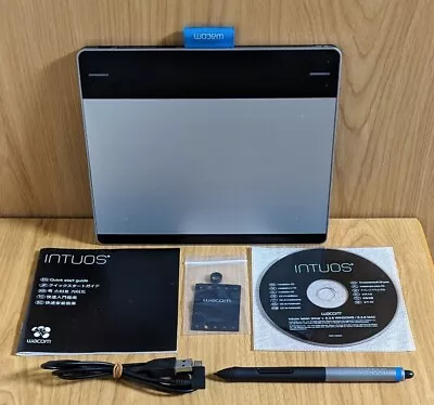 Wacom CTH-480 Intuos Small Creative Pen & Touch Tablet Full Set • $52.99