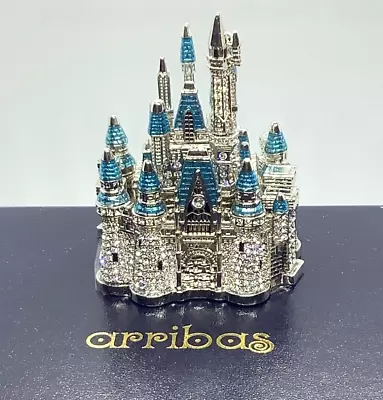 MINT Disney Arribas Brothers Swarovski® Crystal Cinderella Castle Jeweled Figure • $599.99