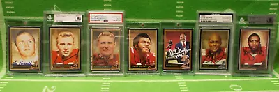 Ohio State Heisman AUTOGRAPHED Set Horvath~Janowicz~Cassady~Griffin~George~Smith • $1249