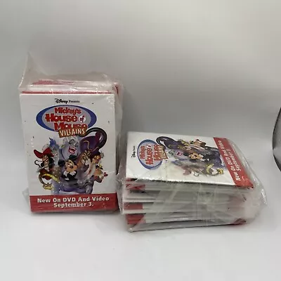 Disney Mickey's Mouse House Of Villains DVD Video Release Button Pin Lot Of 20 • $21.99