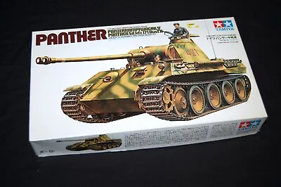 Tamiya 1/35 Scale Sd.Kfz.171 Panther Ausf.A Tank Model Kit • £2.20