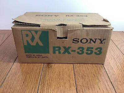 Vintage Sony Auto Search Control RX-353 Original Box Unused • $19.99