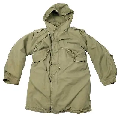 £242.30 • Buy US Army M51 M1951 Fishtail Parka With Wool Liner Korean War Era Jacket Medium