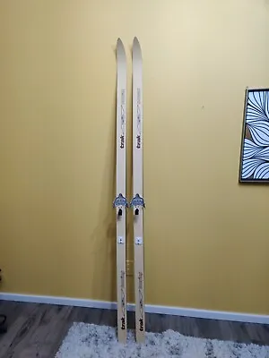 Trak Nowax TOURING Cross Country Skis 205 Cm ITALY W/ 3pin ROTTEFELLA BINDINGS • $42.06