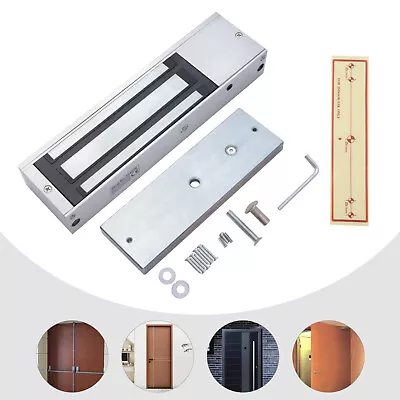 1100lbs Magnetic Door Lock Waterproof Access Control Aluminium Alloy Door Lock  • $49