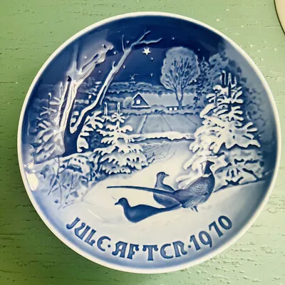 VTG  B & G Collector Plate Denmark Christmas After July 1970-19801982 1983 • $35