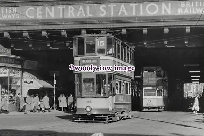 £2.20 • Buy A0825 - Glasgow Tram - No.495 On Route 15 At Central Station - Print 6x4