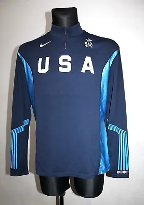 Nike Official Team USA United States Olympic Team Games Poliester T Shirt XL  • £145