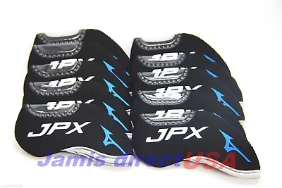 10 Pcs Golf Set Head Cover Club For Mizuno/Mizuno JPX Iron HeadCovers Neoprene • $18.99