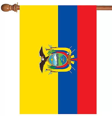 Toland Flag Of Ecuador 28x40 Nation Country House Flag • $15.98