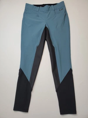 $33.99 • Buy Kerrits GripTek II Full Seat Breeches Teal Black Size XL Equestrian Tights 