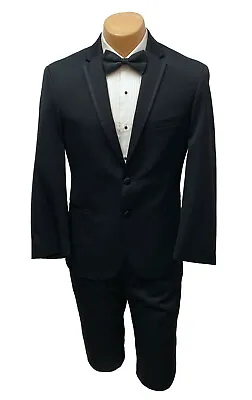 38R 32W Michael Kors Obsession Black Tuxedo W Matching Pants Modern Fit Tux Suit • $125.96
