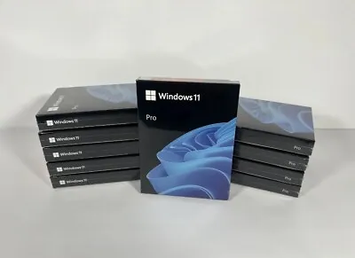 Microsoft Windows 11 Pro 64-Bit USB Flash Drive Full Retail Version In Box • $49.99