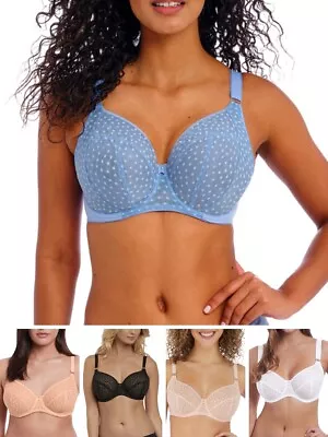 Freya Starlight Bra Side Support GG-K Cup Four Section Cup Bras Lingerie • £31.50