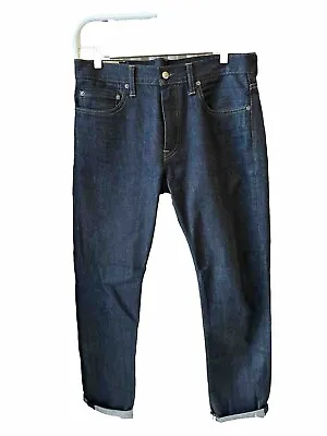 J.Crew 770 Slim Straight-Fit Dark Denim Jeans - 31W 32L - Japanese Denim • £20