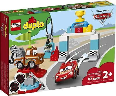 Lego Duplo 10924 LIGHTNING MCQUEEN'S RACE DAY Mater Disney Pixar NEW SEALED • $142.49