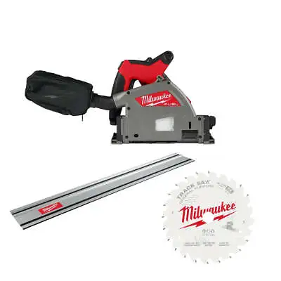 Milwaukee 2831-20TB M18 FUEL 18V Track Saw W/ 55  Track And Saw Blade -Bare Tool • $467.97