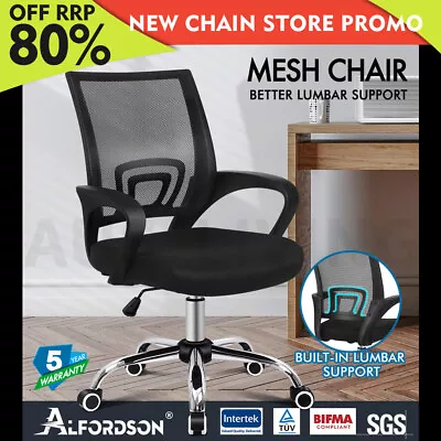 ALFORDSON Office Chair Mesh Executive Seat Gaming Computer Racing Work • $74.79