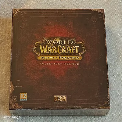 World Of Warcraft Mists Of Pandaria Collectors Edition Sealed 2012 • £349.99