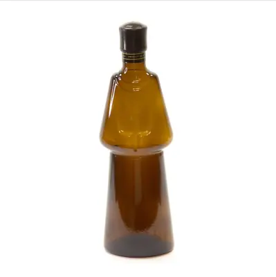 Italy Frangelico Liqueur 1L Bottle Decanter Amber Monk Shape Empty Vintage 12.5  • $9.73