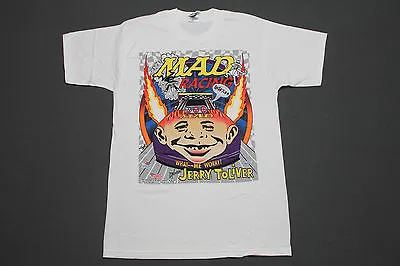 M * NOS Vtg 90s MAD MAGAZINE Nhra Jerry Tolliver Racing Sealed T Shirt * M9 • $64.99