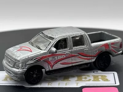 MotorMax (6043) Ford F150 Pickup Truck 1/64 Diecast Silver With F-150 Tampo Mint • $29.95