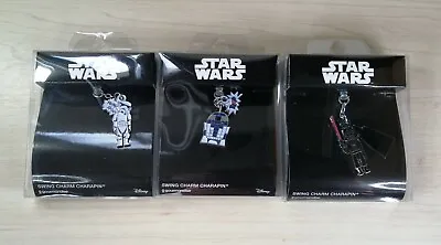 Star Wars 3.5mm Earphone Jack Plug Accessory Set Darth Vader R2-D2 Stormtrooper  • $7.49