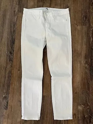 Paige Womens 29 Vertigo Crop White Jeans Used- Good Condition • $14