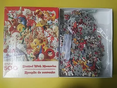 Springbok Vintage 1998 STUFFED WITH MEMORIES 500 Piece Jigsaw Puzzle COMPLETE • $15