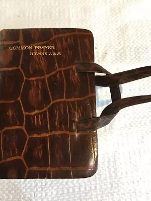 Leather Bound Common Prayer Hymns A & M Book Collins Clear-type Press • £3