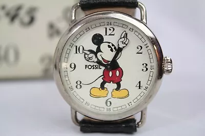 Fossil Limited Edition Mickey Mouse Watch With Collectible Marionette • $225