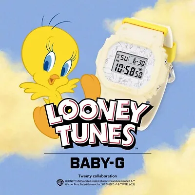 Baby-G X Looney Tunes Tweety Bird  Limited Edition Ladies Watch BGD-565TW-5 • $233.10