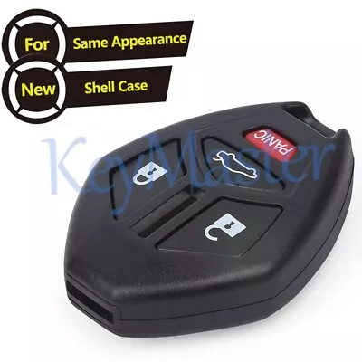 No Key Blade Remote Key Shell Fob Case 4Btn For Mitsubishi Eclipse Galant Lancer • $6.90