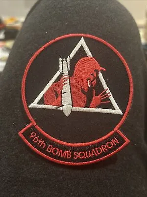 USAF 96TH BOMB SQUADRON B-52 BARKSDALE AFB LA PATCH Morale Tactical Velkro Rare • $19.80