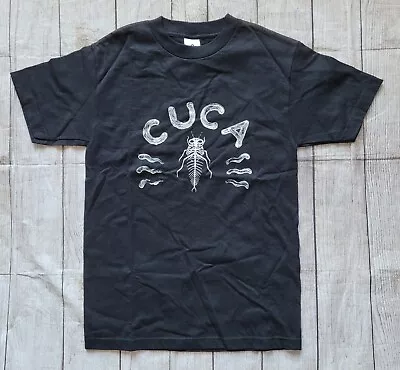 CUCA Mexican Alternative Rock Band Black T-Shirt Size S * Rare * • $19.99