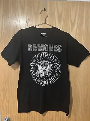 Ramones Rhinestone T-shirt (Large) • £10