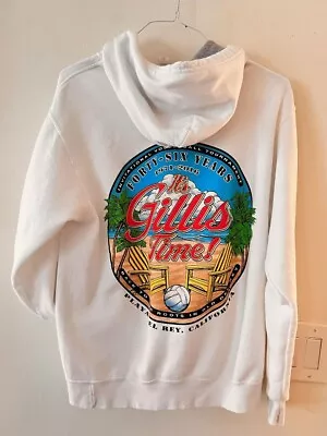 Invitational Volleyball Tournament White Hoodie Med 'gillis Time! Playa Del Rey • $21.99