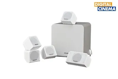 Wharfedale (MS-100 HCP 5.1 AV System) Home Cinema - White - Needs A New Home! • $100