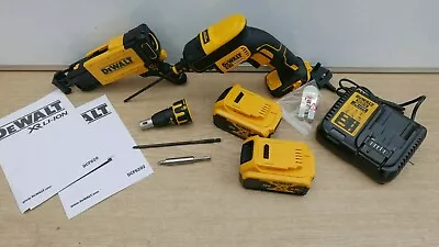 £297.89 • Buy DeWALT DCF620P2k XR 18V Collated Drywall Screwdriver Kit 2 X 5 AH 