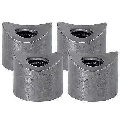 $25.29 • Buy Lowbrow Customs Coped Threaded Steel Bungs 1/2  Long - 5/16-18 Thread 4 Pack USA