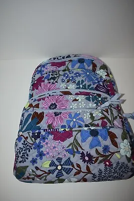 Vera Bradley Bengal Lily Pattern Essential Backpack • $74.95