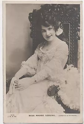 Postcard  Actresses  Madge Lessing • £1.60