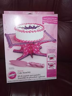 £5.87 • Buy New! Wilton *** PRINCESS CAKE STAND KIT*** NIP SHIP WORLDWIDE STAND AND SERVER