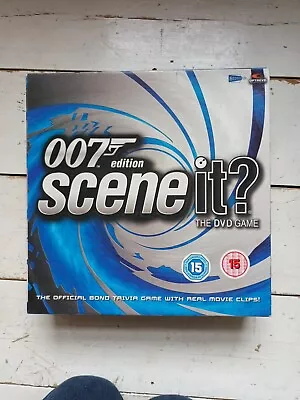 007 Edition Scene It ? James Bond DVD Movie Trivia Game 2004 • £10